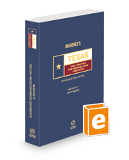 McGehee's Texas Civil Practice and Remedies Codes Annotated, 2023 ed. (Texas Annotated Code Series)