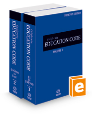 California Education Code, 2023 ed. (California Desktop Codes)