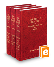 Landlord and Tenant Law, 5th (Vols. 22-23A, New Jersey Practice Series)