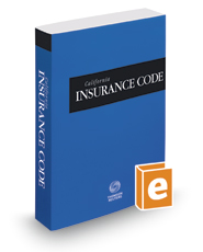 California Insurance Code, 2020 ed. (Ca... | Legal Solutions