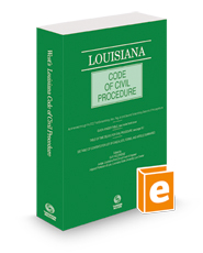 Louisiana Code of Civil Procedure, 2023 ed.