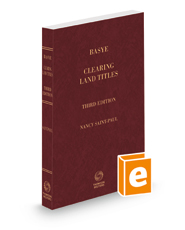 Basye Clearing Land Titles, 3d, 2021-2022 ed.