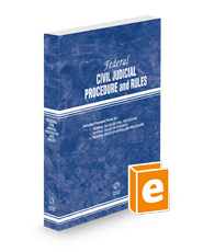 Federal Civil Judicial Procedure and Rules, 2024-2 ed.