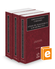 Limited Liability Companies: A State-by-State Guide to Law and Practice, 2022 ed.