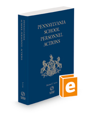 Pennsylvania School Personnel Actions, 2021-2022 ed.
