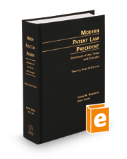 Modern Patent Law Precedent: Dictionary of Key Terms and Concepts, 24th