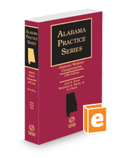 Alabama Workers' Compensation with Forms, 5th, 2023-2024 ed. (Alabama Practice Series)
