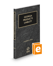 Georgia Products Liability, 2022 ed.