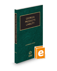 Georgia Products Liability, 2023 ed.