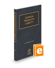 Georgia Products Liability, 2024 ed.