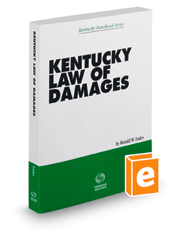 Kentucky Law of Damages, 2022 ed.