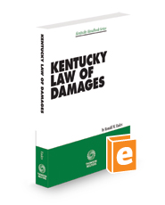 Kentucky Law of Damages, 2024 ed.