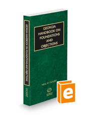 Georgia Handbook on Foundations and Objections, 2022 ed.