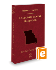 Landlord-Tenant Handbook, 2021-2022 ed. (Vol. 36, Missouri Practice Series)