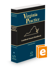 Landlord-Tenant Handbook, 2022-2023 ed. (Vol. 8, Virginia Practice Series)