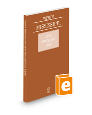 Mississippi Civil Procedure Laws, 2022 ed.