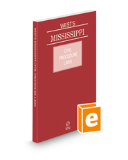 Mississippi Civil Procedure Laws, 2023 ed.