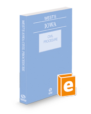 West's Iowa Civil Procedure, 2023 ed.