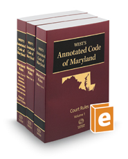 Maryland Court Rules Annotated 2020 ed Legal Solutions