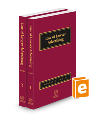 Law of Lawyer Advertising, 2024-2025 ed.