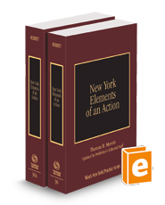 Elements of an Action, 2023-2024 ed. (Vol. 30, New York Practice Series)