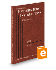 First Circuit Pattern Jury Instructions—Criminal, 1998 ed. (Federal Jury Practice and Instructions)