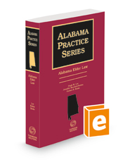 Alabama Elder Law, 2021-2022 ed. (Alabama Practice Series)