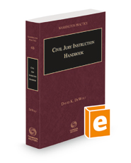 Civil Jury Instruction Handbook, 2021-2022 ed. (Vol. 6B, Washington Practice Series)