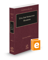 Civil Jury Instruction Handbook, 2022-2023 ed. (Vol. 6B, Washington Practice Series)