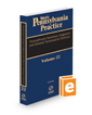 Pennsylvania Summary Judgment and Related Termination Motions, 2023-2024 ed. (Vol. 22, West’s® Pennsylvania Practice)