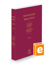 Tennessee Summary Judgment and Related Termination Motions, 2024 ed. (Vol. 24, Tennessee Practice Series)