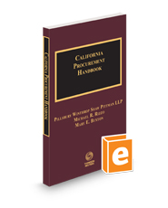 California Procurement Handbook, 2023-2024 ed.