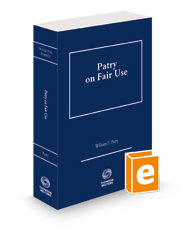 Patry on Fair Use, 2024 ed.
