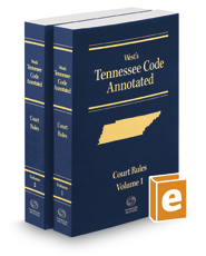 West's Tennessee Code Annotated Court R... | Legal Solutions