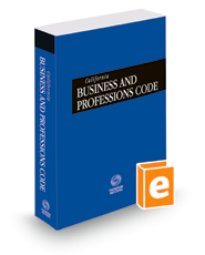 california professions business code inside