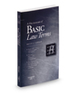 A Dictionary of Basic Law Terms (Black's Law Dictionary® Series)
