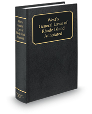 West's® General Laws of Rhode Island Annotated