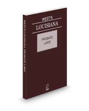 West's Louisiana Probate Laws, 2025 ed.