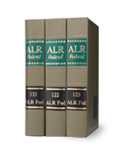 American Law Reports, Federal (ALR® Series)