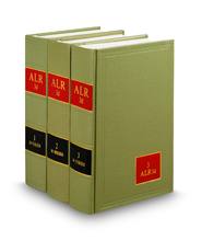 American Law Reports, 3d (ALR® Series)