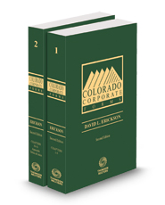 Colorado Corporate Forms, 2d 2023-2024 ed.