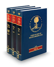 Code of Laws of South Carolina, 1976 (Annotated Statute & Code Series)