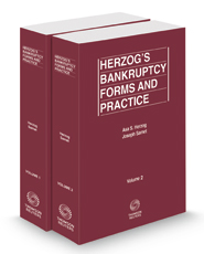 Herzog's Bankruptcy Forms and Practice, 2022-2023 ed.