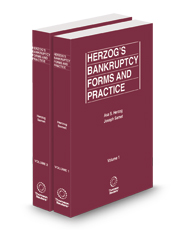 Herzog's Bankruptcy Forms and Practice, 2024-2025 ed.