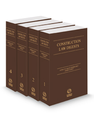 Construction Law Digests, 2022-2 ed.