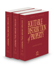 Equitable Distribution of Property, 4th, 2023 ed.
