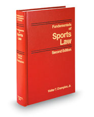 Fundamentals of Sports Law, 2d