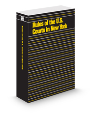 Rules of United States Courts in New York, 2024 ed.