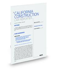 California Construction Law Reporter
