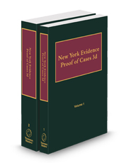 New York Evidence—Proof of Cases, 2024-2025 ed.